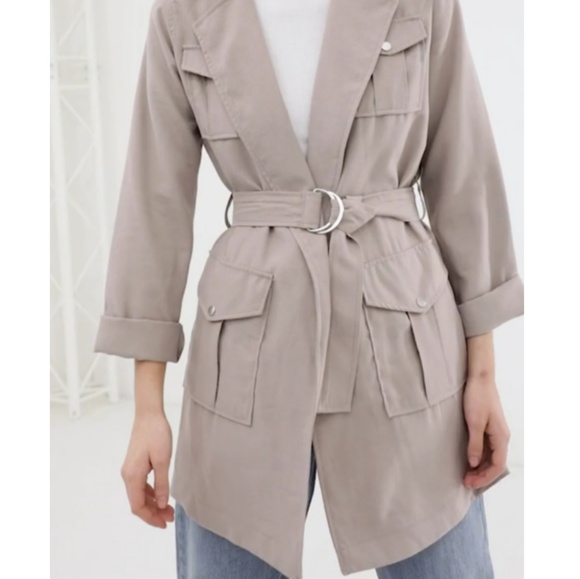 *1 Left!* NWT ASOS | Safari Jacket Sz 2 - Picture 4 of 7